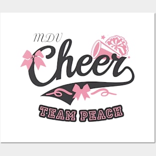 MDV Cheer "Team Peach" Posters and Art